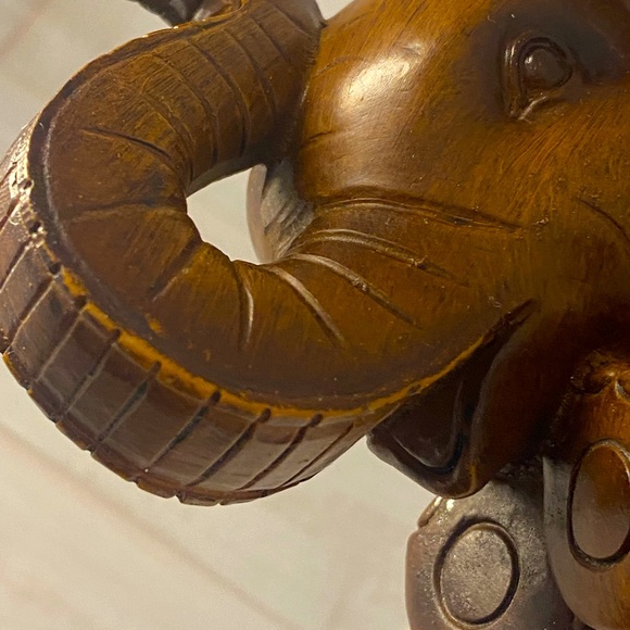 Other - Beautiful wooden carved elephant